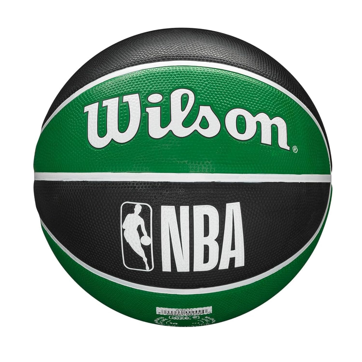 Wilson Basketball, NBA Team Tribute Model, BOSTON CELTICS, Outdoor, Rubber, Size: 7 โ image 1
