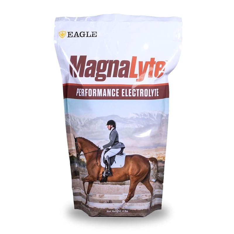 Suplemento de eletrólitos e sal mineral para cavalos MagnaLyte MagnaGard — 1,81 kg
