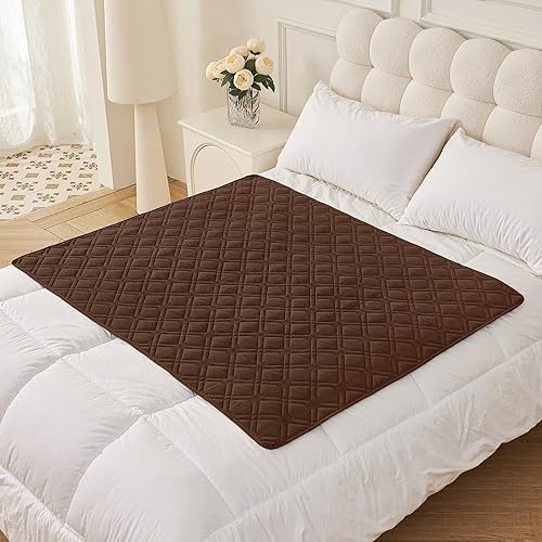 Miniatura 122 de Smiry Funda impermeable para cama de mascota, suave y lavable, para cama, sofá, reversible, perros pequeños, medianos, grandes, gatos, diseño