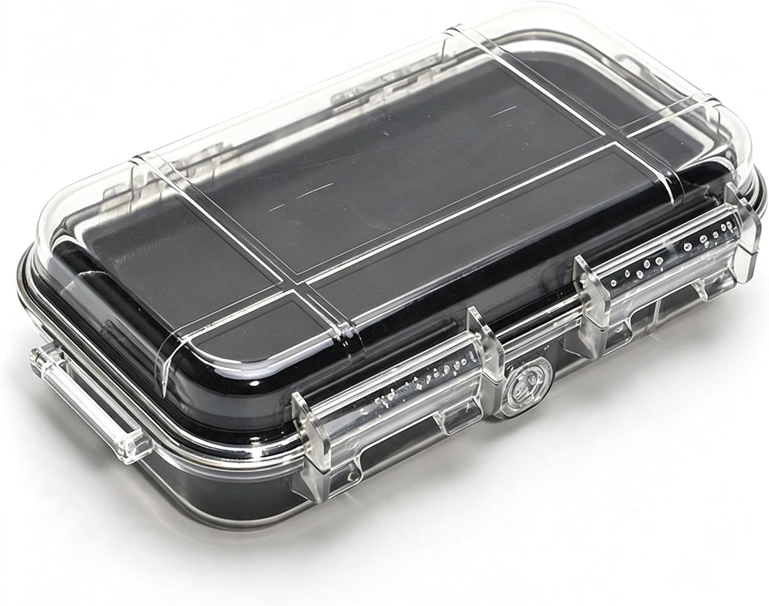Waterproof Storage Case, Shockproof Airtight Survival Box, Dustproof Pressure Proof Dry Boxes, Portable Survival Boxes Case, Camping Storage Tools For Outdoor Gear(M)