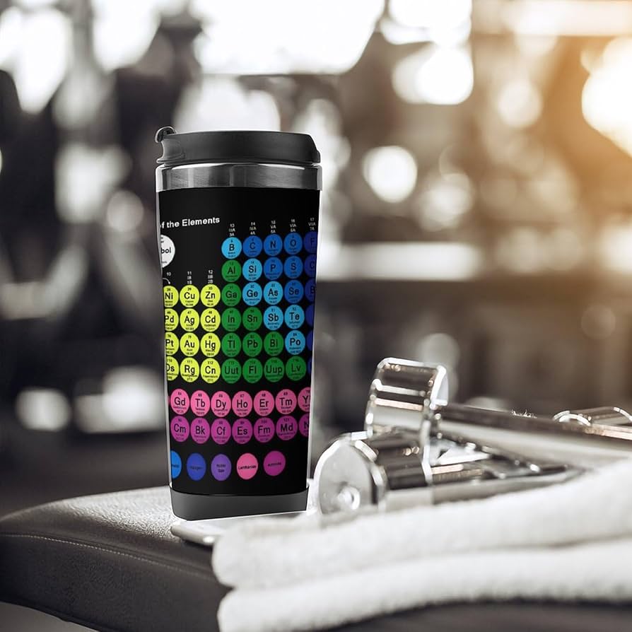 【 限定品 】元素 周期表 ステンレス 水筒 マグボトル GENKI LABO 理系の証！周期表マグボトル[300ml] – GENKI LABO