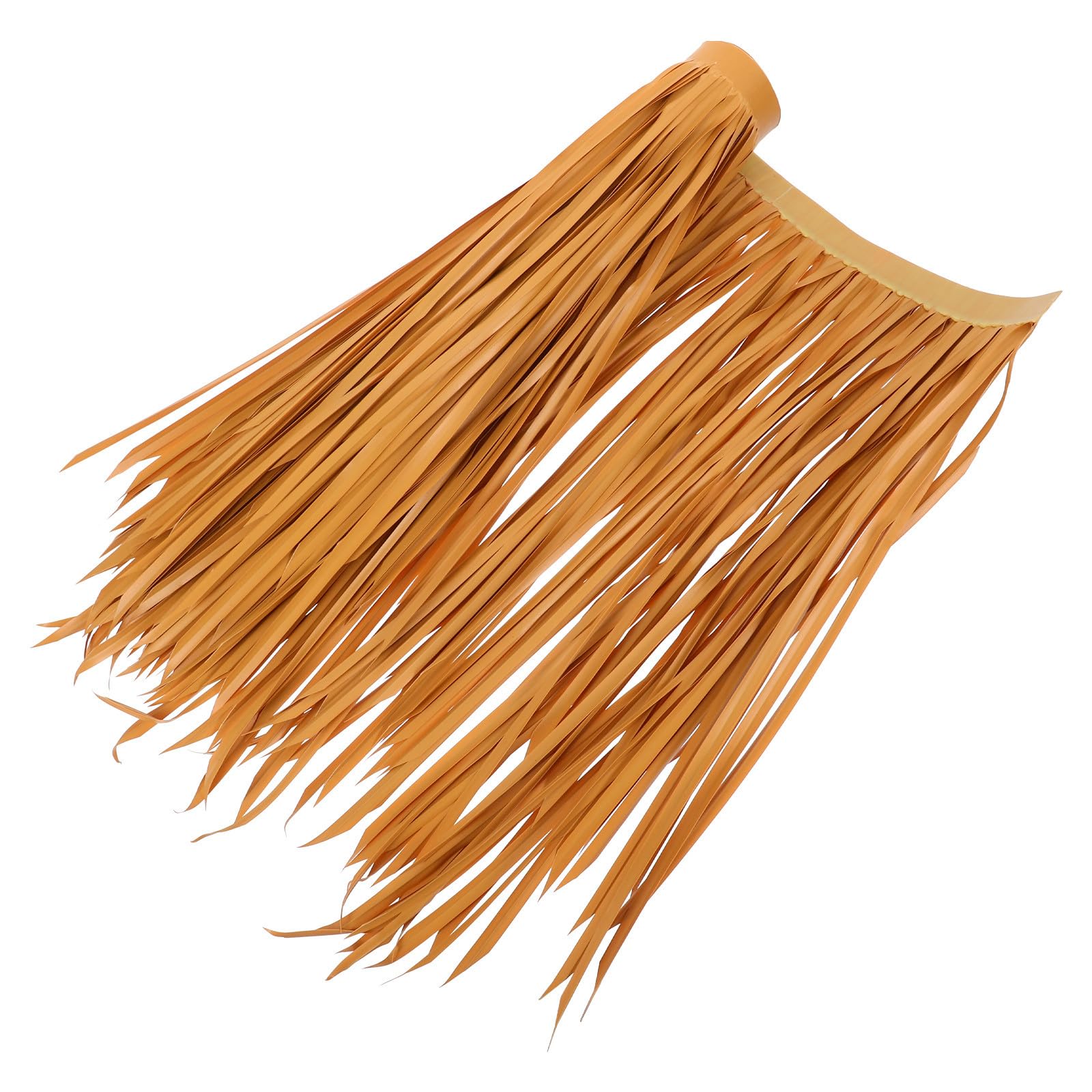 Techo de paja artificial amarillo paja 1m x 50cm para decoración de patios