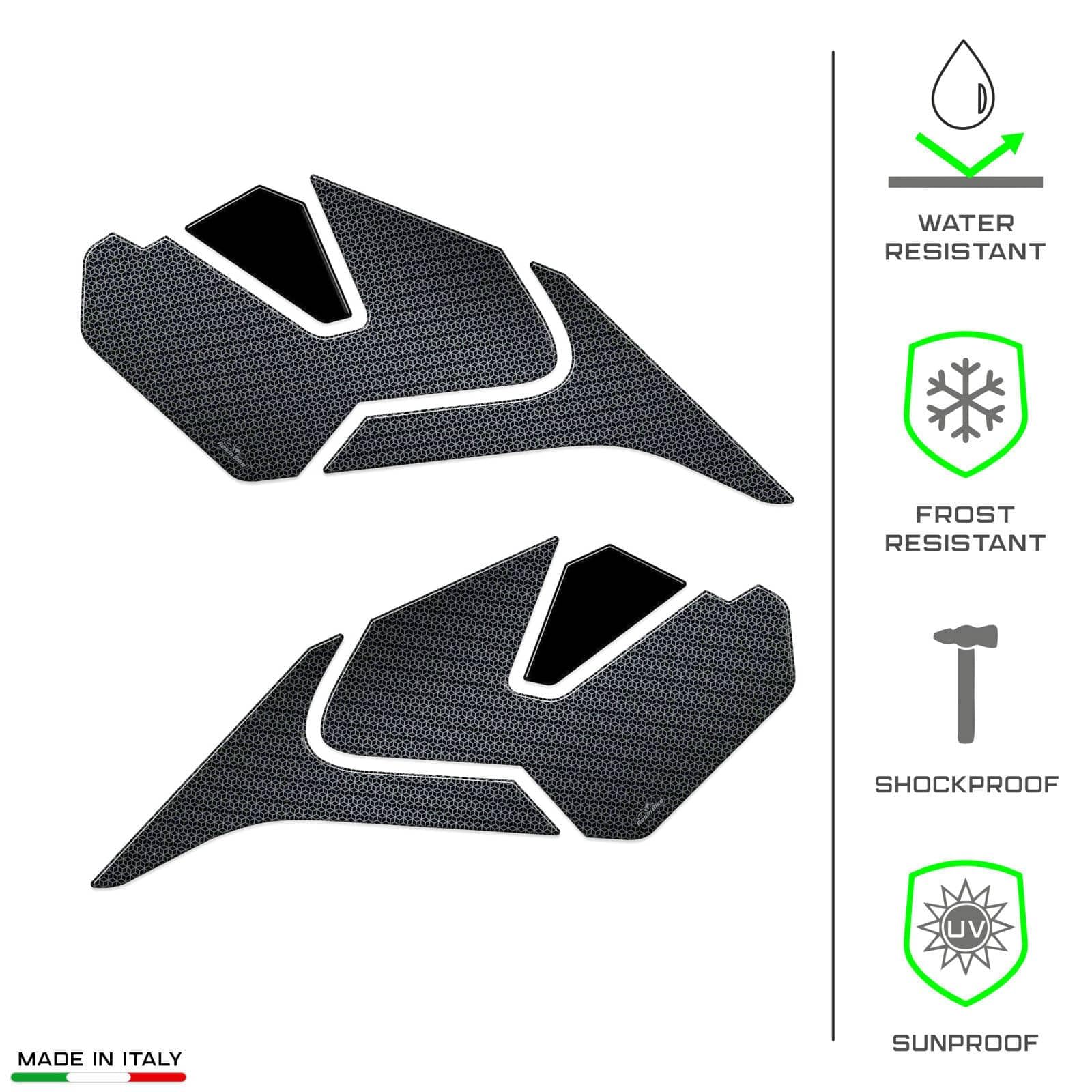 Resin Bike Autocollants Résine 3D Pour Honda CB 1000 Hornet 2025 - Protections Grip Réservoir Anti-Chocs Et Éraflures, Made In Italy
