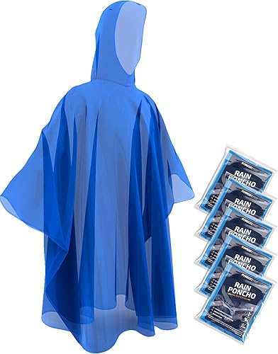 Vista 22 de Hagon PRO - Ponchos de lluvia desechables para adultos (paquete de 5)