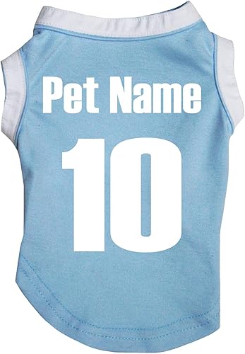Miniatura 8 de Petitebella Personalize Camiseta para perro cachorro con tema nacional (Miami, M)