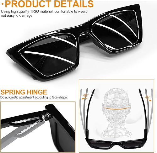 Miniatura 5 de Cat Eye Reading Sunglasses for Women Large Sun Glasses with Full Readers 1.0 1.25 1.5 1.75 to 4.0 UV Protection