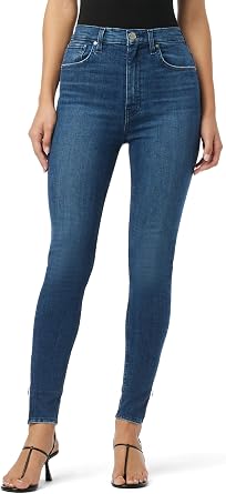 HUDSON Womens Centerfold Extreme High-Rise Super Skinny Ankle Jean