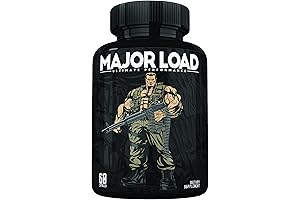 Major Load - Max Load Testosterone Booster for Men & Semen Volumizer 60 Capsules