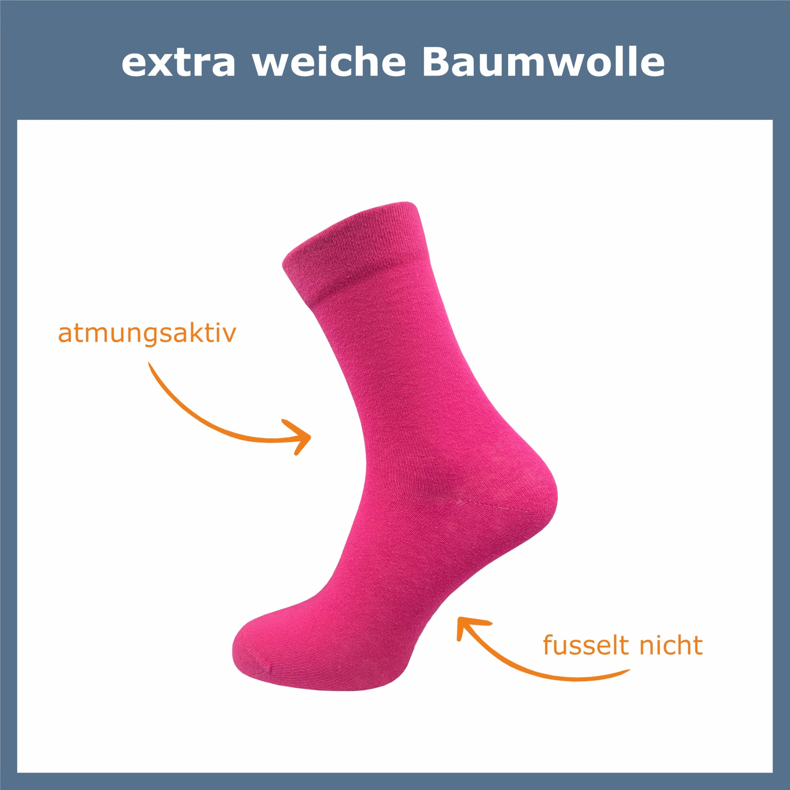 GAWILO Venensocken für Damen (9 Paar) | Ohne Gummibund & ohne drückende Naht | Socken mit Komfortbund | Weich & bequem