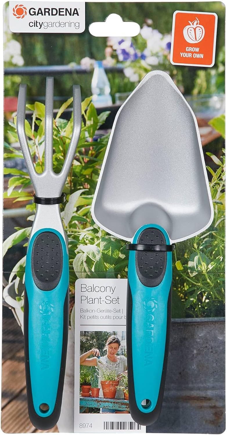 Set Plantation Balcony City Gardening Emb 5 CONT: Shovel and Rake