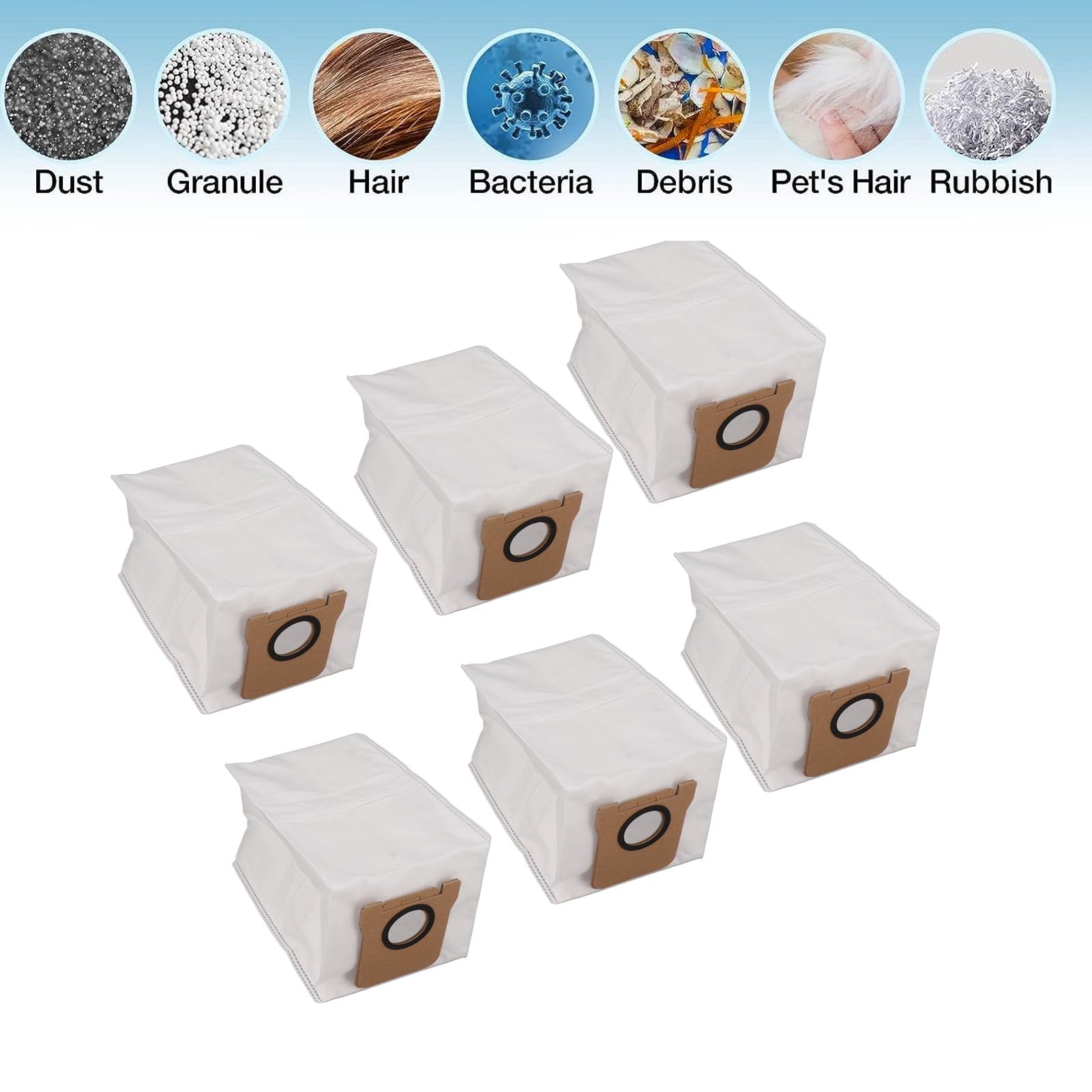Boite De 4 Sacs Aspirateurs Universels Avec Adaptateur Click Bag Pour