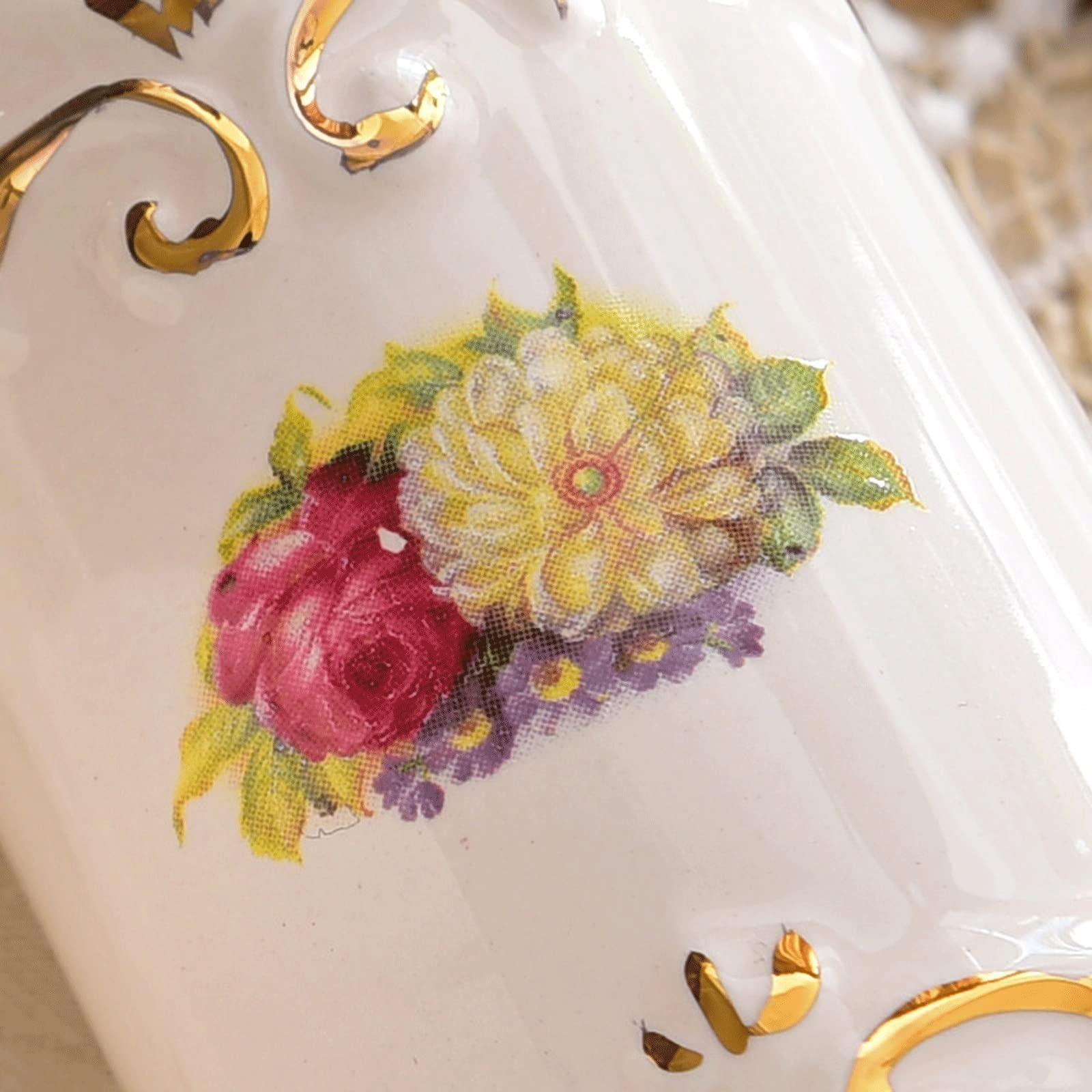 Elegancki Uchwyt Na Wykałaczki Kreatywny Ceramiczny Dozownik Na Wykałaczki Dom Salon Stół Jadalny Wykałaczka Wystrój Vintage Dozownik Na Wykałaczki