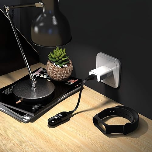 Miniatura 5 de Cable cargador para Mi Band 3 Carga USB Xiaomi 3 Smartwatch, paquete de 2