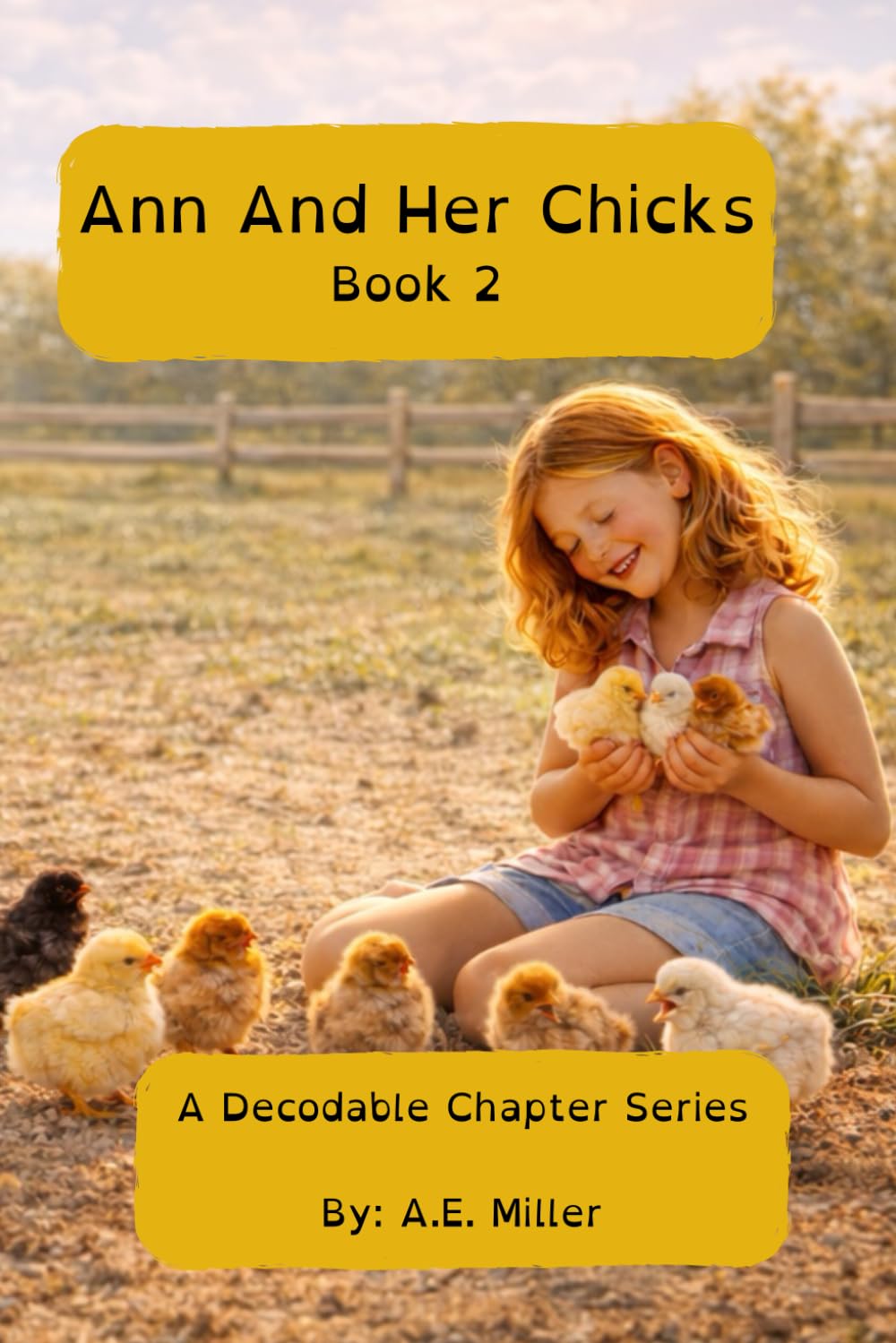 Ann And Her Chicks, A Decodable Chapter Series: A Phonics-Based text for Emerging, Struggling, or Dyslexic Readers