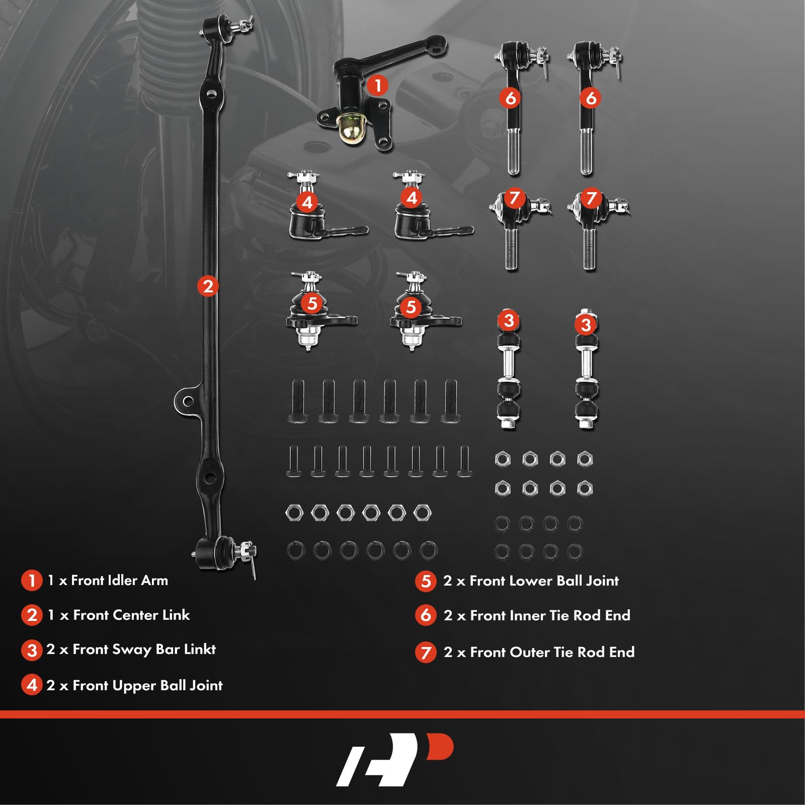 Apple - aya617aya様 CV Axle Boot Kit for Toyota Corolla 2009-2013 Except XRS