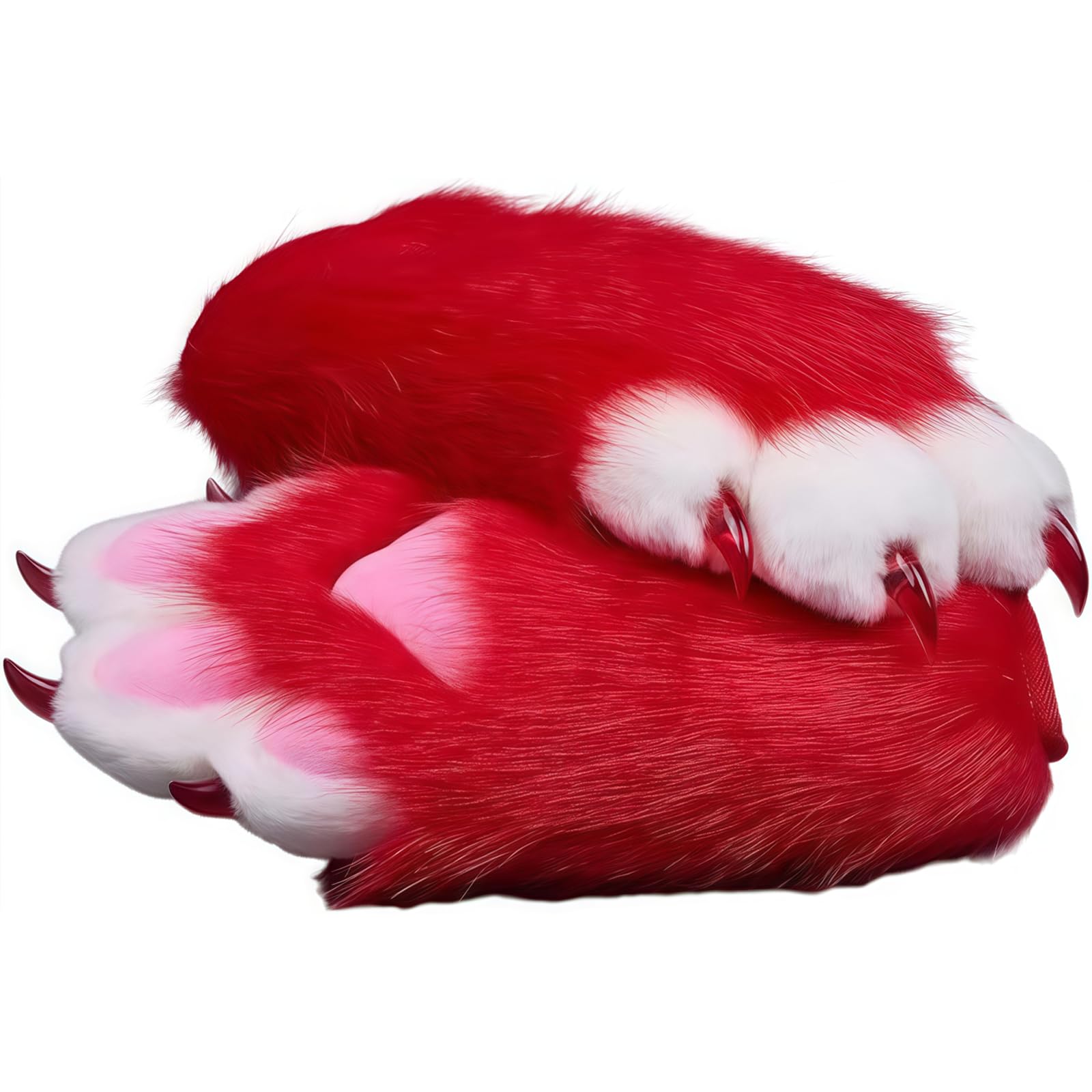 Fursuit paws gloves Multiple colors to choose from Furry claws Cosplay exhibition costumes Cat paw glove
