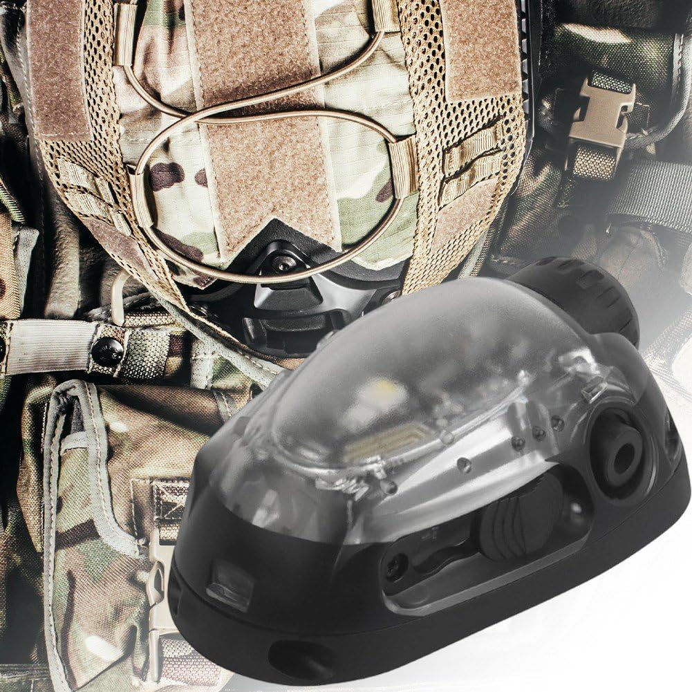 Zewnętrzny kask rowerowy lekki wodoodporny szybki kask lampa outdoorowy kask myśliwski akcesoria światła bezpieczeństwa