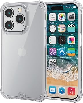 iPhone 15 Pro Hybrid Case with Fortimo Film Clear