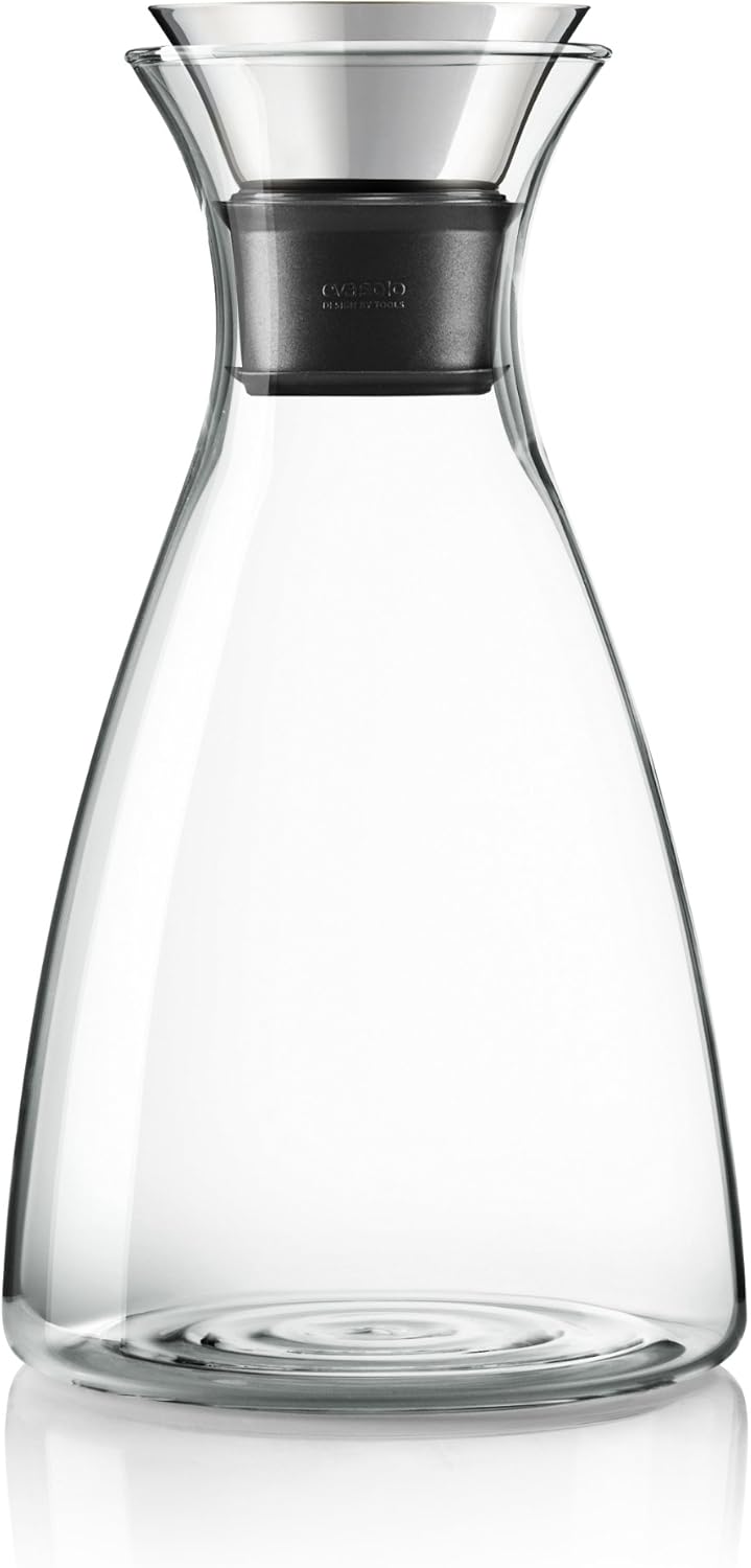 Eva Solo Drip Free Glass Carafe, 1-Liter