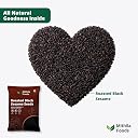 MITHILA FOODS 1 kg Roasted Black Sesame Seeds | Premium Kaala Til | Naturally Roasted, Nutty & Crunchy | Protein, Fiber & Healthy Fats Rich | For Chikki, Laddoo, Tahini & Tadka | Authentic Taste of Bihar gallery image
