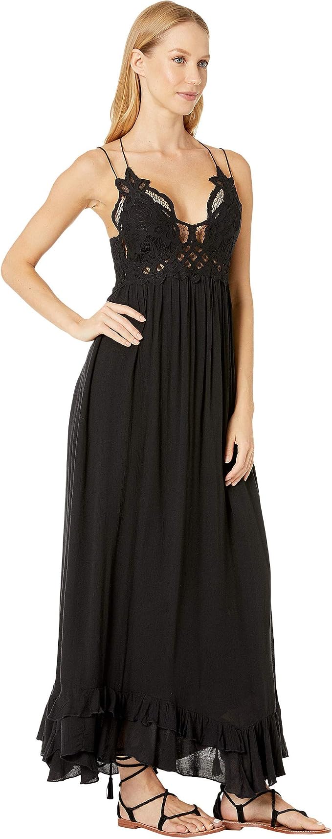 Free People Adella Maxi Slip at Amazon 