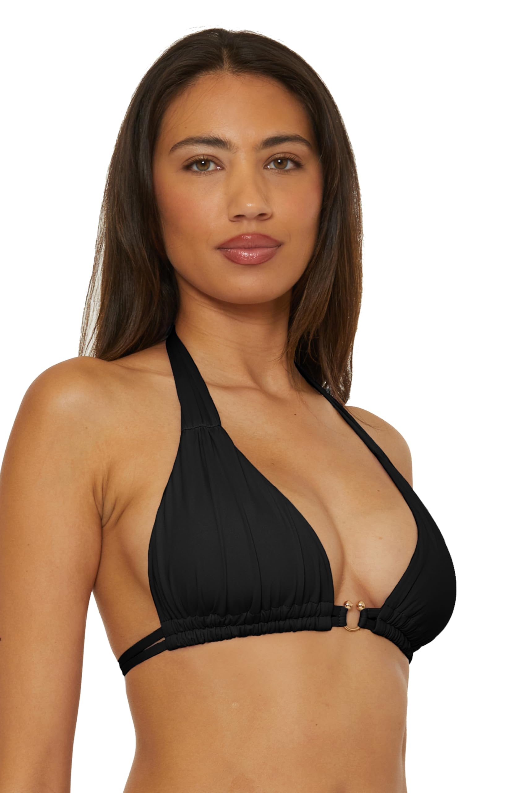 BECCA Awaken, bikini a triangolo, regolabile, con laccetti sul retro, costume da bagno separato da donna