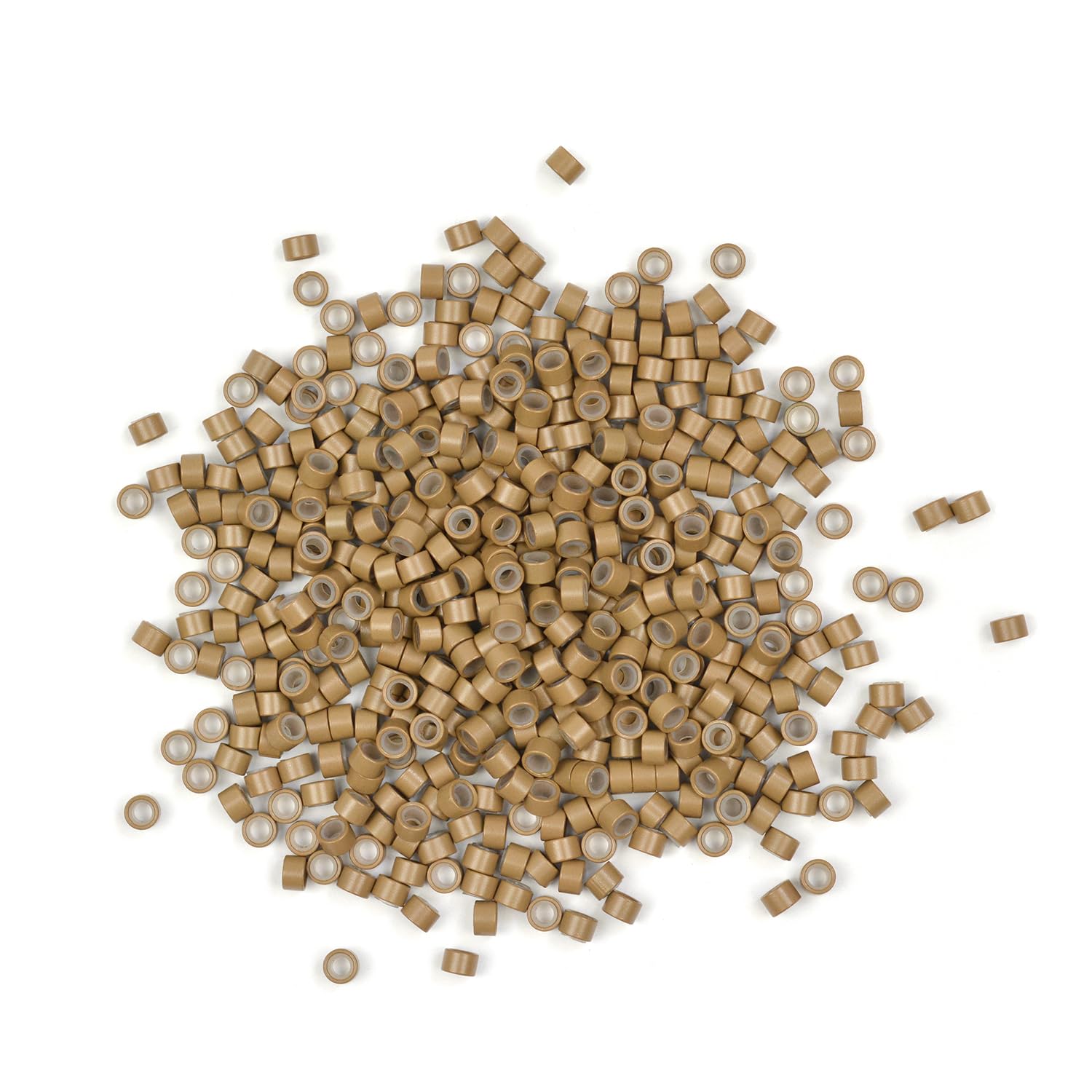 550 Micro Ringe Für Haarverlängerungen – Schwarz, Mit Silikon-Futter, Schonend & Rutschfest
