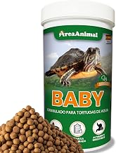 Food Baby Water Turtles, Granules for Water Turtle 100G/250ML, Food Natural Aquatic Turtles, Food Tartaruga with Natural Igredents