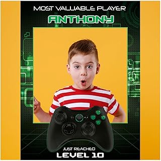 Video Game Photo Booth, Birthday Custom Photo Booth Frame Prop, Size 24x36, 48x36, Game Zone Selfie Frame, Gaming Party, Video Game Party Supply, Selfie Props Photo Booth Props Handmade Party Supplies