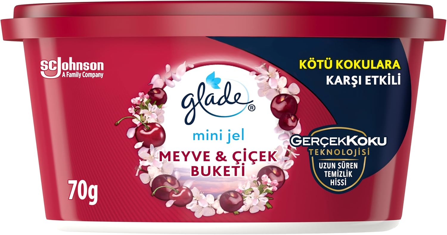 Glade Mini Jel Meyve Ve Çiçek Buketi, 70 Gr