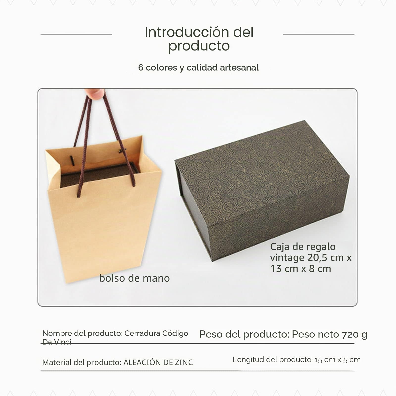Da Vinci Code Cryptex San Valentin Regalos Originales Hombre Mujer de cumpleaños Mini Bloqueo de Metal Regalos Cryptex Lock para Amigo Novio Novia Parejas Invisible Madres Padres