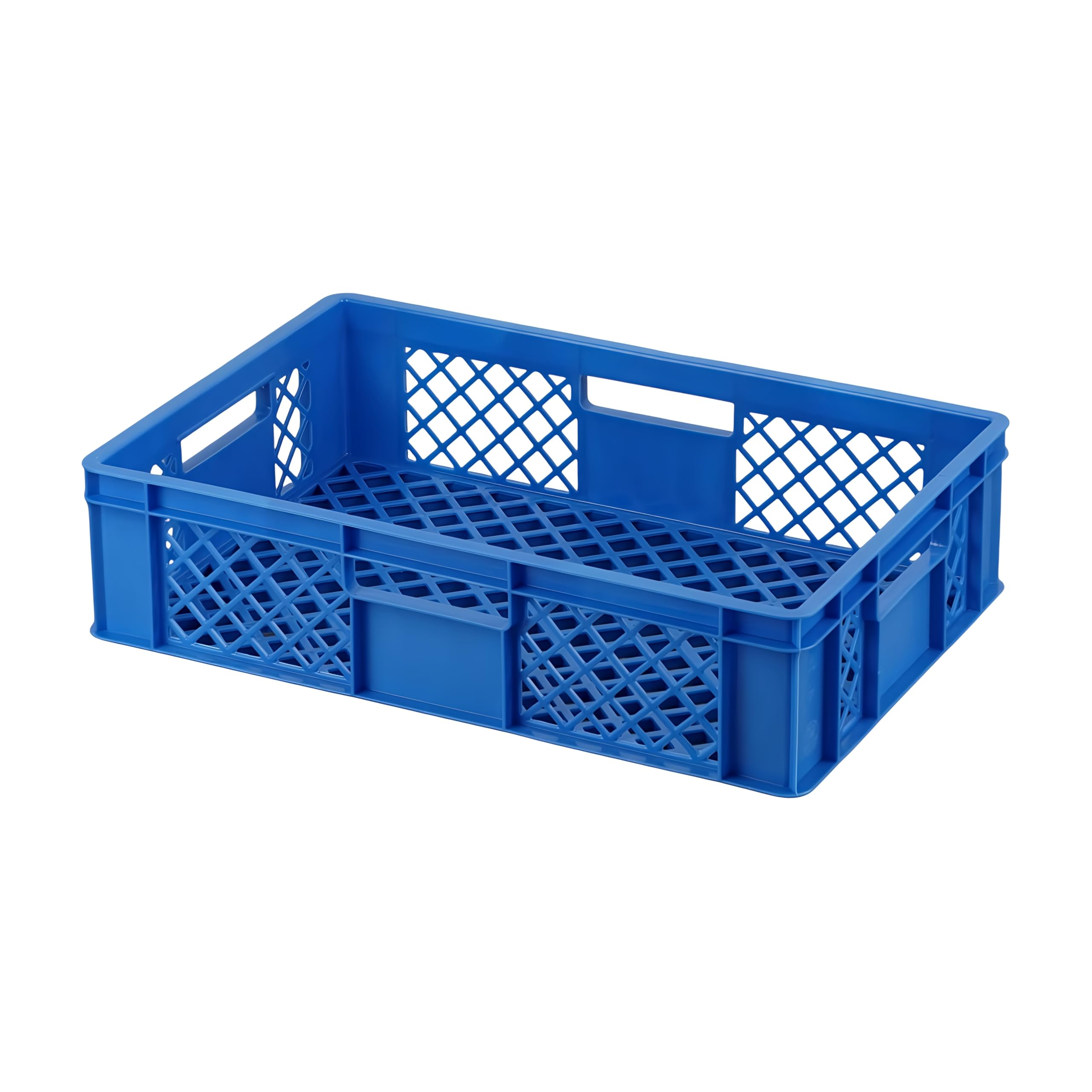 Logiplast 6 Stück Bäckerkisten Brotkisten 600 x 400 x 150 mm in blau