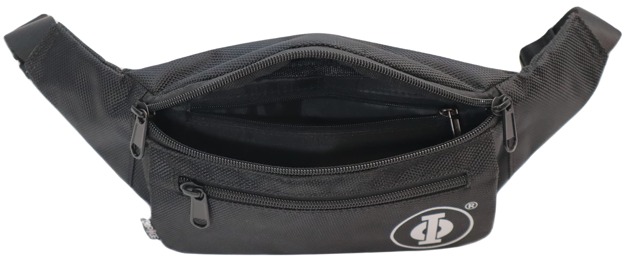 GoRide Sac banane Deluxe Go, noir, One Size, Sac banane ou sac banane à bandoulière