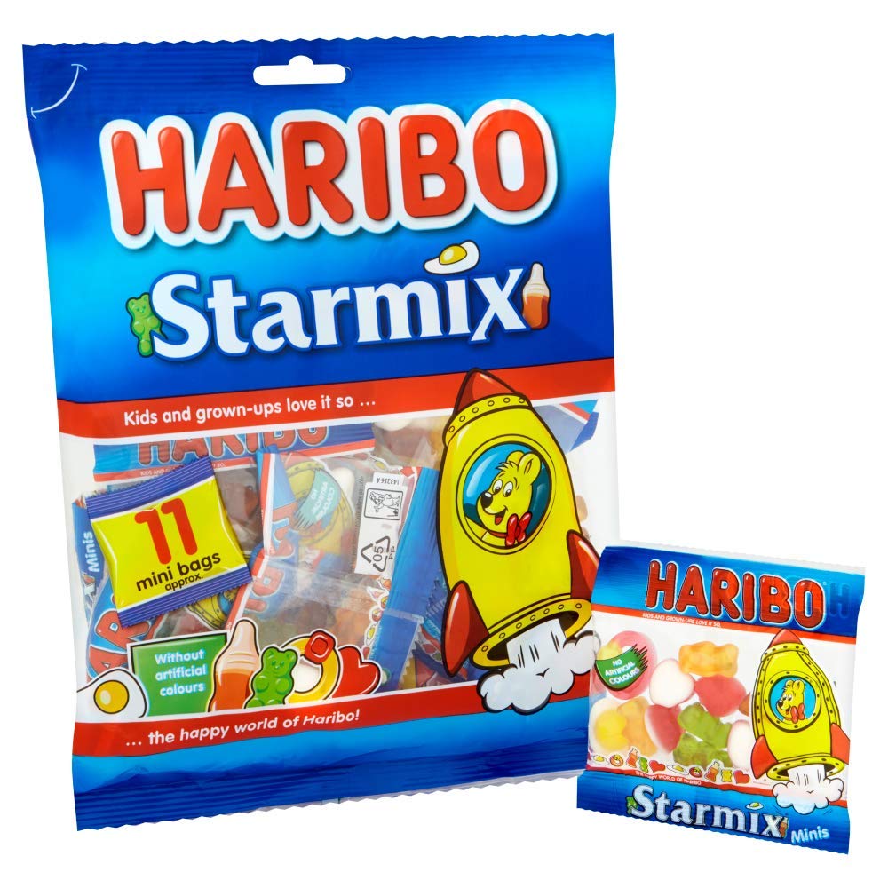 Haribo Starmix Mini Bags, 11 mini bags