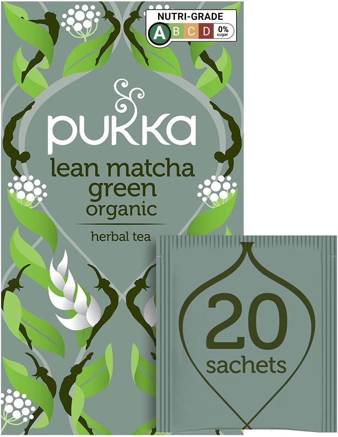 Pukka Herbs Lean Matcha Green Tea, 20 sachets Amazon.co.uk Grocery