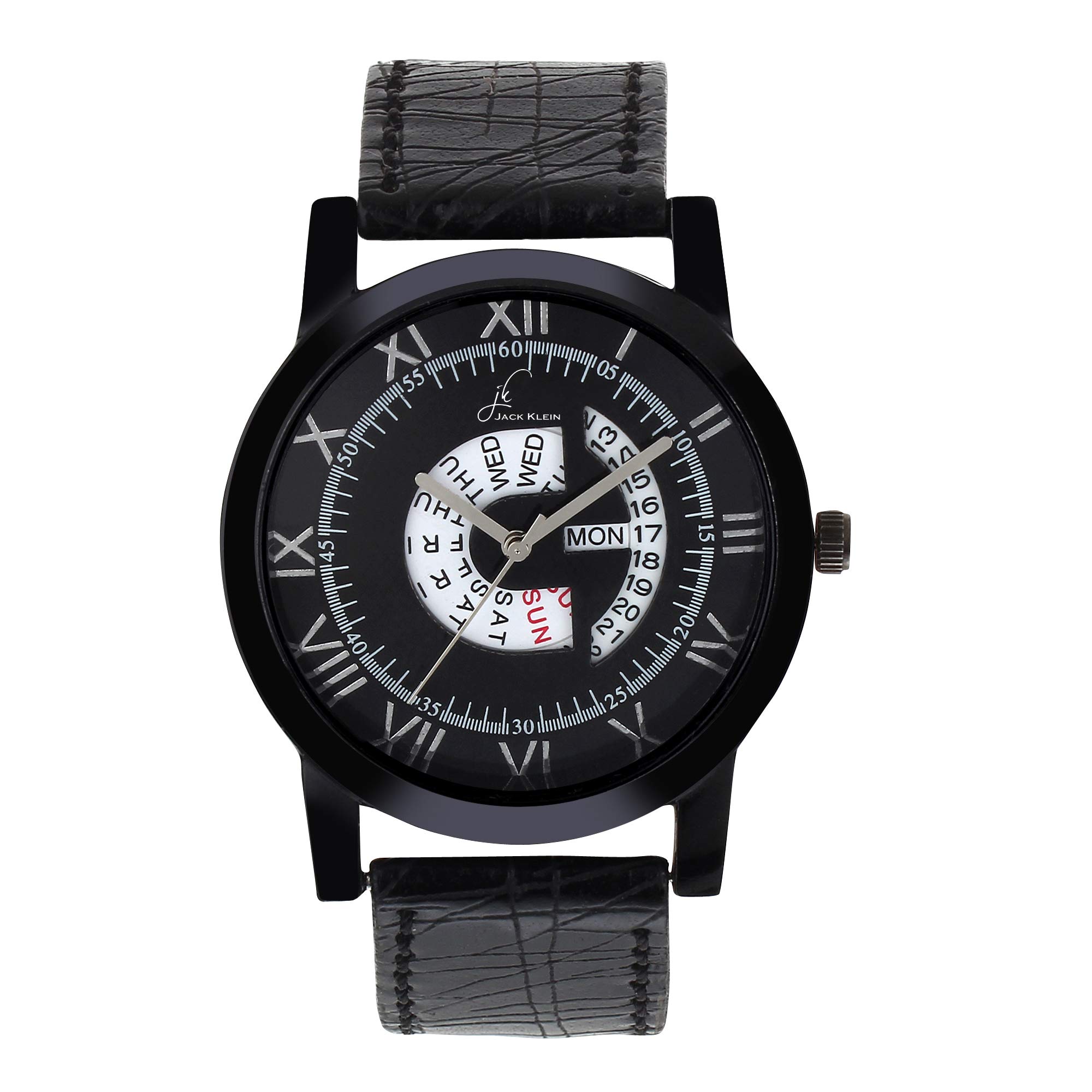 Jack Klein Collection Multifunction Wrist Watch for Men & Boys - Black (B07MB64CJF) Amazon Price History, Amazon Price Tracker
