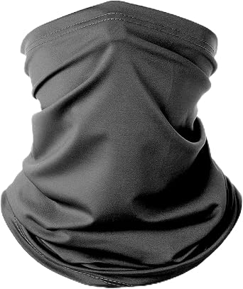 Unisex Face Covering Bandana, Multifunctional Headwear, Elastic Tube Scarf, Motorcycle Cycling Neck Warmer Snoods for Men Women, UV Dust Wind Protection