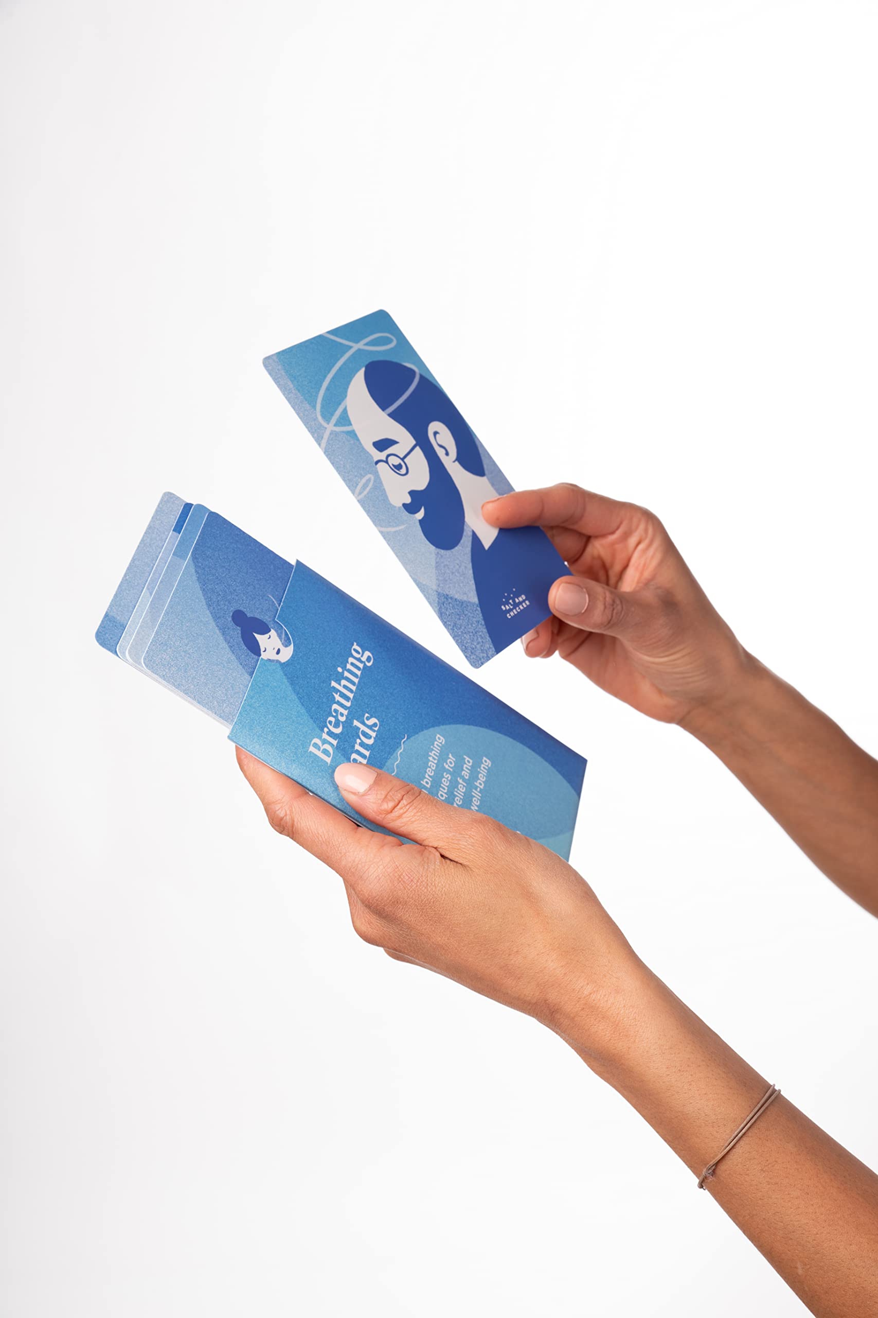 SALT AND CHECKER Breathing Exercise Cards: Help to Calm and Focus