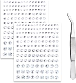 YNLJGC Face Gems Eye Jewels Rhinestones Crystals Pearls Stickers Festival Diamonds for Makeup Euphoria Hair Body Eyes Stick on Ladies Proms Decorations