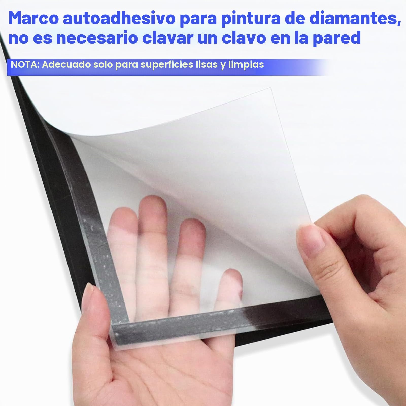 Pack de 4 marcos magnéticos A3, marco autoadhesivo con cierre magnético, porta hojas de bolsillo para marcos informativos, formato A3 32,5x41,5 cm con borde negro
