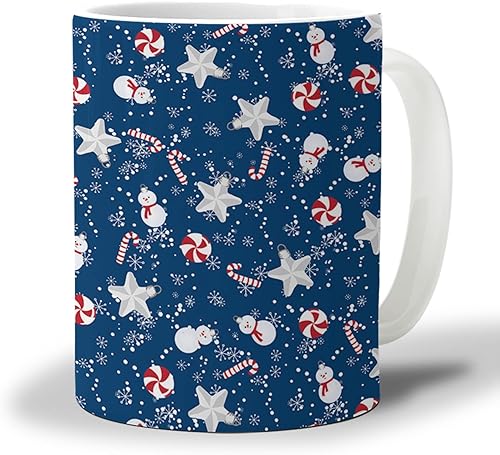 Taza de cerámica de 12 onzas para caféaguaté, taza de porcelana de Feliz Navidad e idea de regalo para el día de San Valentín, Acción de Gracias, disponible en Yaxa Peru