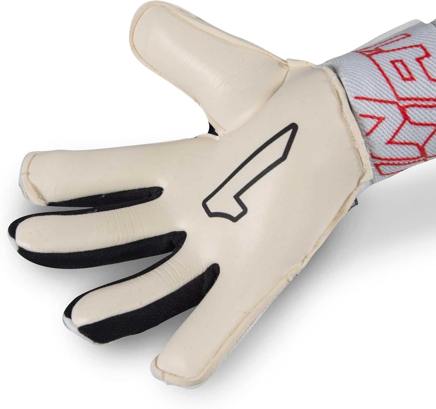 Rinat Egotiko Vengador Pro-Alpha Goalkeeper Gloves, AXG Formula Latex Grip, Hybrid Negative-Roll Cut, Impact Absorption, Breathable
