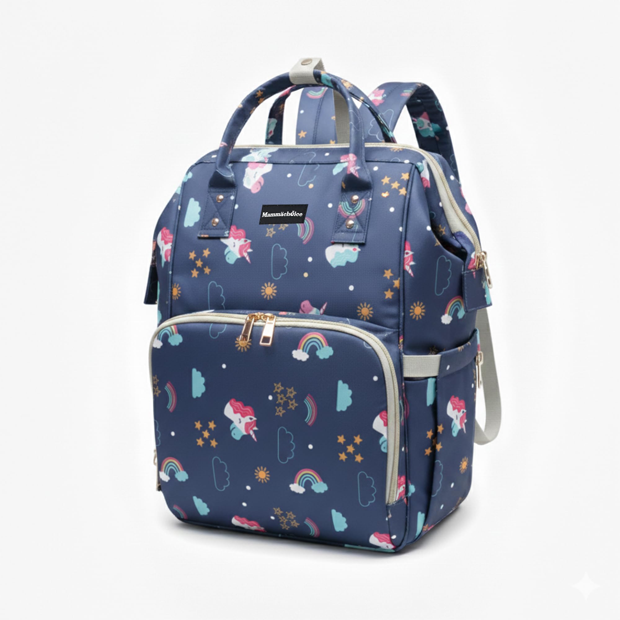 Elegant Diaper Bag for Moms – Water-Resistant, Multipocket Baby Bag for Travel, Maternity, Newborn Care & Hospital Use | Perfect Hospital & Delivery Bag for Mothers-image-11