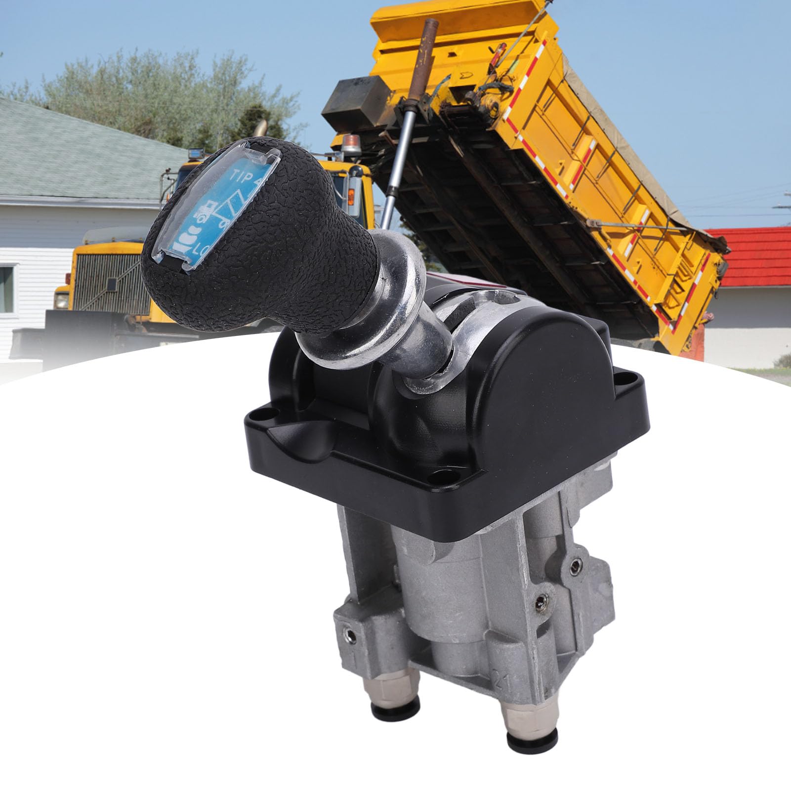 Vanne De Commande Hydraulique Pour Camion Benne - 3 Positions, Avec Raccords Rapides, Aluminium