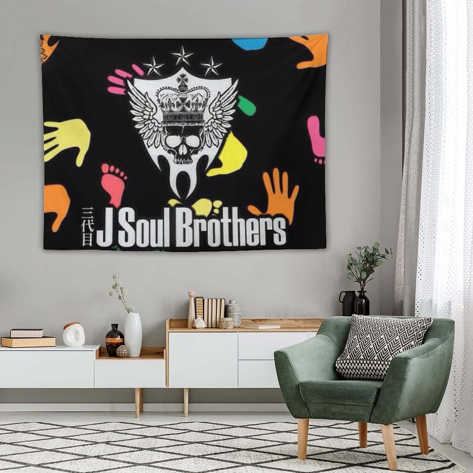 Amazon.co.jp: JSB J Soul Brothers 三代目 タペストリー 壁掛け