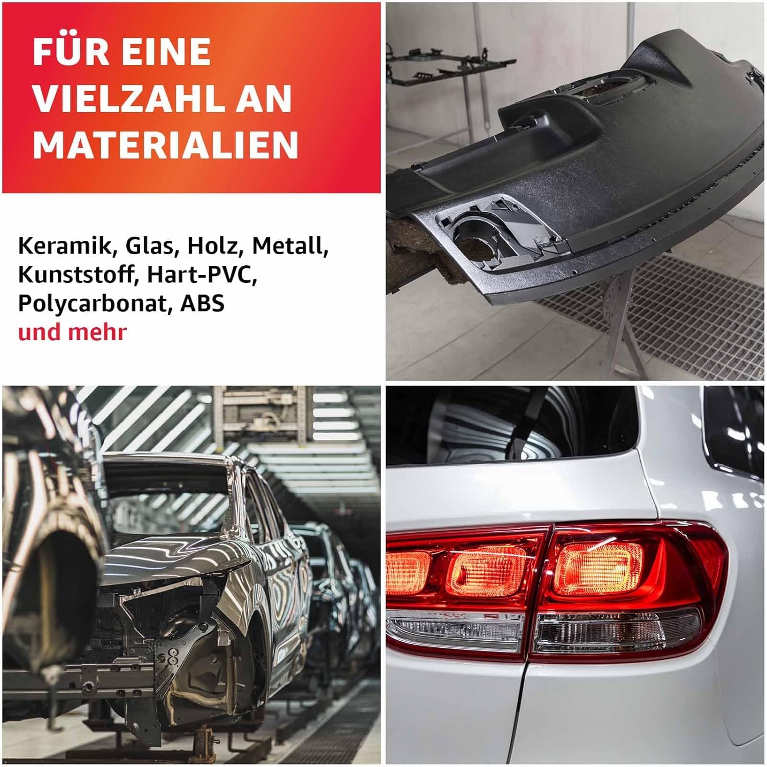Karosseriekleber 1K MS Montagekleber UV-beständig schwarz Kartusche MS-Polymer Kraftkleber extra stark elastischer Kleb-und Dichtstoff Fahrzeugbau Van Wohnmobil (6)
