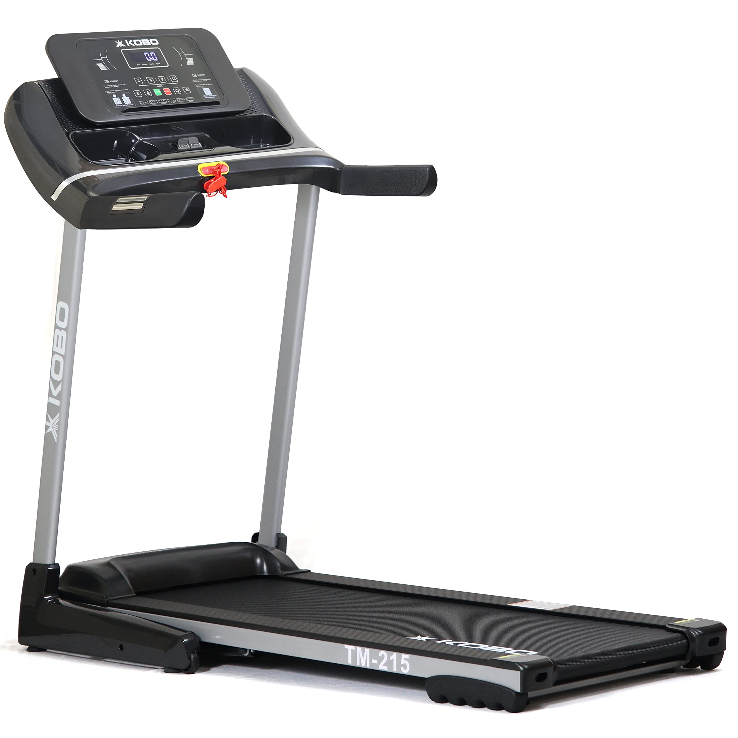 Kobo Treadmill 2.5 HP - 5 HP Peak DC Motorised Treadmill for Home Use with Bluetooth Connectivity APP, Free Installation Assistance (Black)-image-5