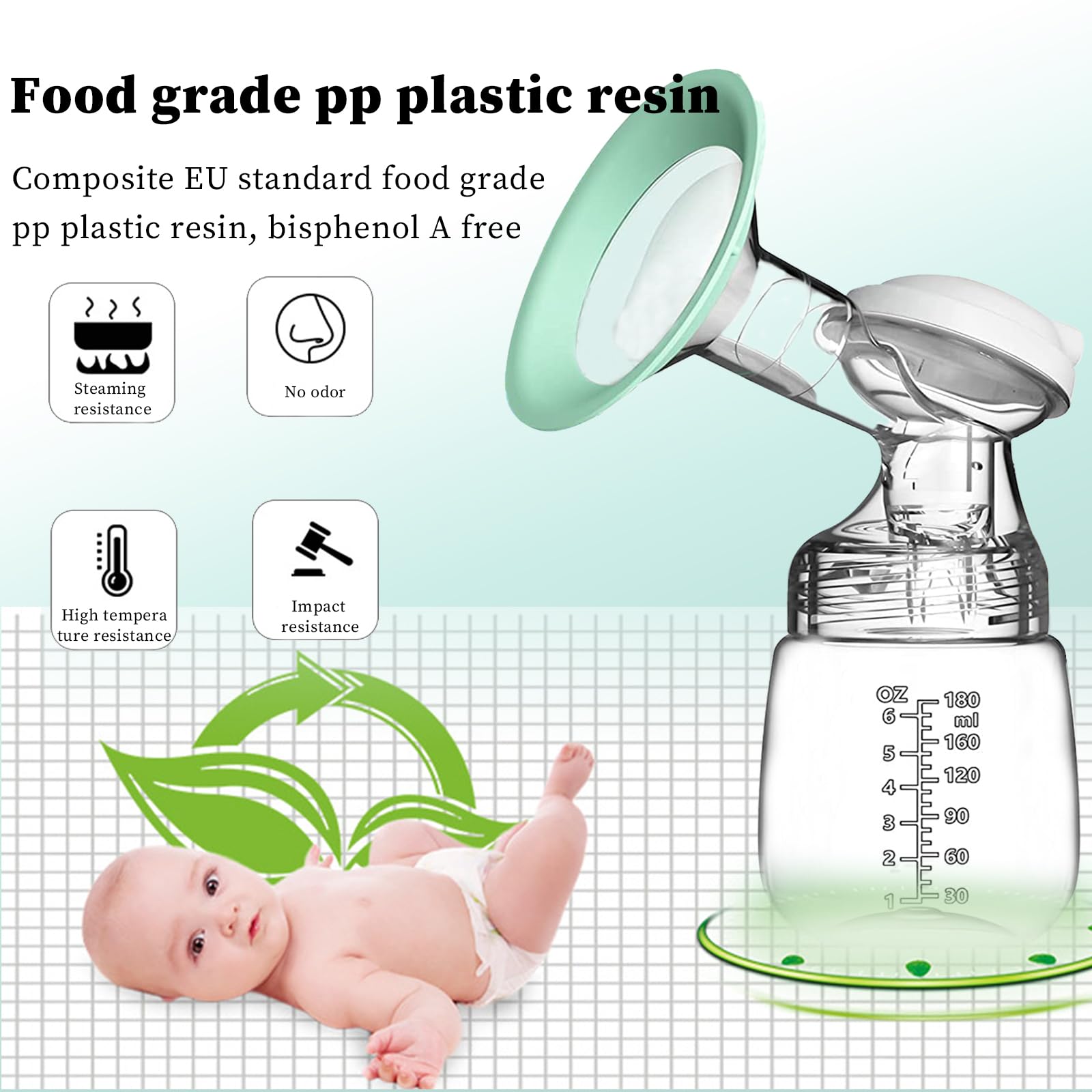 Tiralatte Elettrico Doppio Portatile - 2 Modalità, 9 Livelli, Ricaricabile USB E Silenzioso - Foto 11