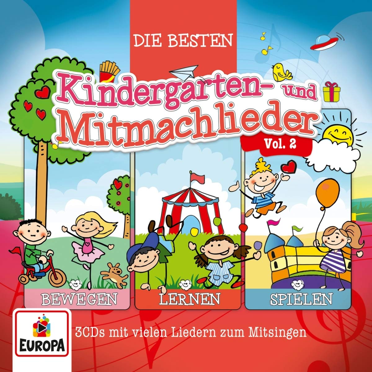 02/3er Box (die Besten Kindergarten-& Mitmachlied