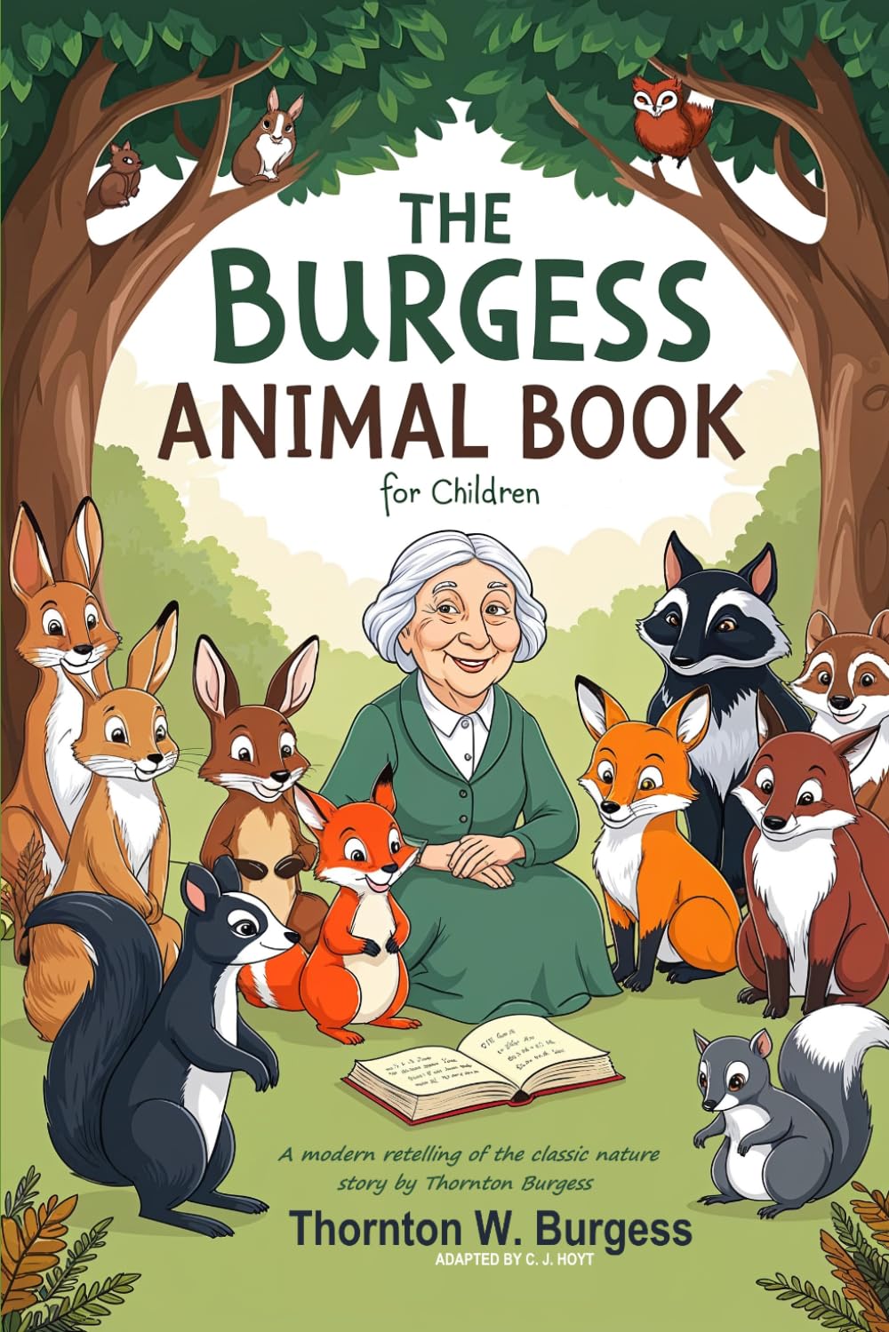 The Burgess Animal Book for Children: A Modern Retelling of the Classic Nature Story by Thornton Burgess (Thornton Burgess Books Retold)